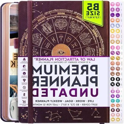 Produktbild von Famanu Lebensplaner Produktivität und Glück - Planner und Dankbarkeitsjournal
