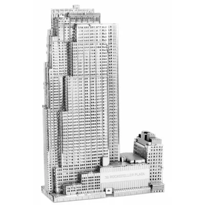 Productafbeelding van METAL EARTH 3D-Puzzel: 30 Rockefeller Plaza (GE-gebouw)