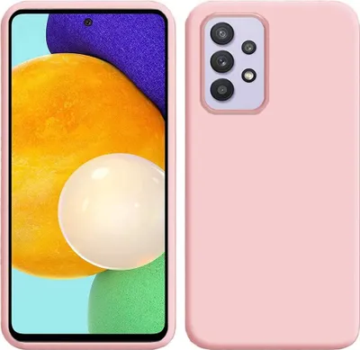 Produktbild von Galaxy A52 5G Hülle, LaimTop Flüssig Silikon Soft Gummi Schutzhülle für Samsung Galaxy A52 5G / A52 4G Rosa