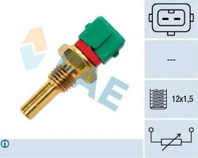 Produktbild von FAE Kühlmitteltemperatursensor Kühlmitteltemperatursensor 33770 für RENAULT ESPACE III (JE0)