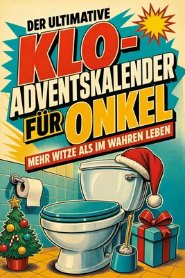 Produktbild von Der ultimative Klo-Adventskalender für Onkel