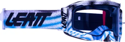 Produktbild von Leatt Motocross Brille Velocity 5.5 Anti Fog , Zebra - Blau
