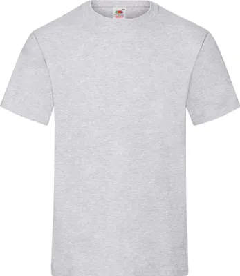 Image de Fruit of the Loom - T-shirt pour homme FK2444 (S) (gris chiné)