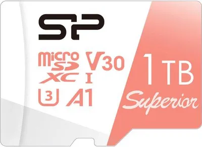 Immagine prodotto di Scheda di memoria Silicon Power microSDXC Superior 1TB V30 UHS-1 U3 A1 + ADATTATORE