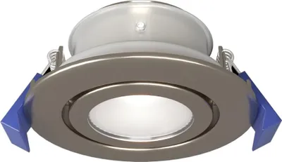 Produktbild von hoftronic LED Einbaustrahler schwenkbar GU10 IP65 rund Edelstahl