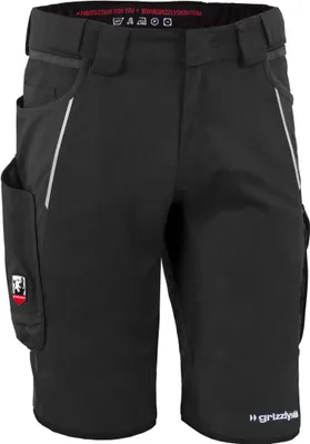 Produktbild von Grizzlyskin Shorts "IRON" schwarz N54