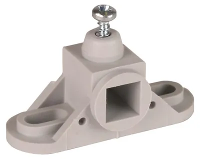 Produktbild von DEHN 563014 SBPASRK Schienenbock f.PA-Reihenklemmschiene 10x10mm K-grau