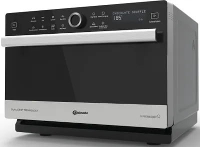 Produktbild von Bauknecht 3391 SX Mikrowellen - Backofen 37,3 x 49 x 54 cm schwarz