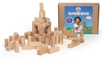 Productafbeelding van Nijhuis Houten Bouwstenenset 33 Cm