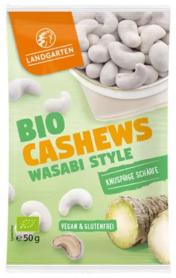 Produktbild von Landgarten Cashews Wasabi Style 50g