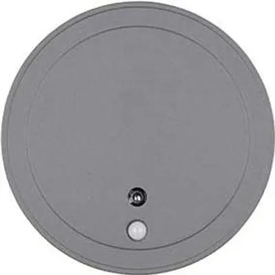 Image de Applique murale LED, aluminium, batterie, capteur, D 14 cm
