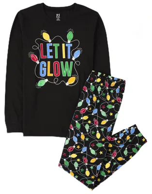 Obrázok produktu pre Detský pyžamový set pre bábätká, unisex, vhodný pre celú rodinu, s priliehavým strihom