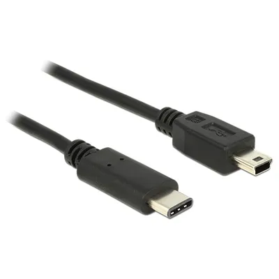 Produktbild von DELOCK USB Kabel C -> Mini-B St/St 0.50m schwarz