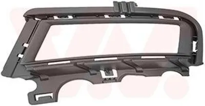 Zdjęcie produktu dla VAN WEZEL Kratka wentylacyjna Grill Zderzak do VW Golf VII hatchback (5G1, BQ1, BE1, BE2) z otworem/otworami na światła przeciwmgielne