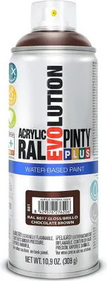 Obrázek produktu pro Barva ve spreji PINTYPLUS EVO vodní báze 400ml RAL8017