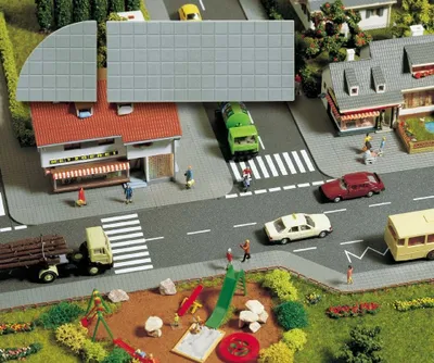 Produktbild von Busch 6029 - 1/87 / H0 Gehwegplatten - Neu
