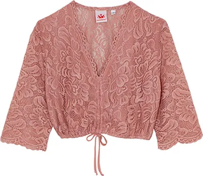 Produktbild von Ansbach Dirndlbluse Trachtenbluse Trachtenmode, Farbe:Rosa, Größe:36/S