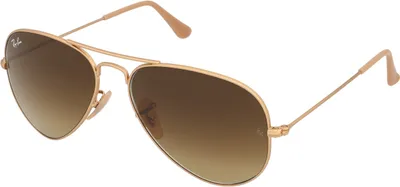 Produktbild von Ray-Ban AVIATOR GRADIENT, Erwachsener, Uni, Pilot, Gold, Nicht-polarisierte Linse, Metall
