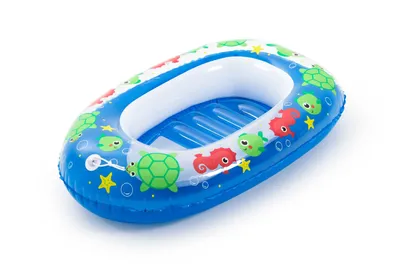 Produktbild von Bestway 34037 - Kinder-Schlauchboot Kiddie Raft 102 x 69 cm - Blau