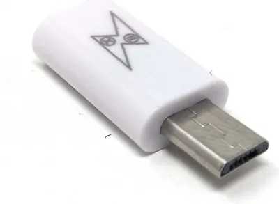 Produktbild von System-S USB Typ C 3.1 Buchse auf Micro USB 2.0 Stecker Adapter
