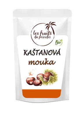 Obrázek produktu pro Kaštanová mouka bezlepková1 kg LES FRUITS DU PARADIS