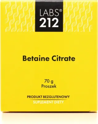 Produktbild von Nahrungsergänzungsmittel Labs212 Betaine Citrate (70 g) 6255