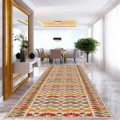 Produktbild von Conceptum Hypnose, Wooylk0017, Teppich (80 x 450), Creme, 80 x 450 cm