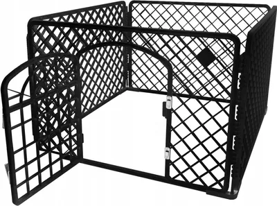 Produktbild von Purlov Tierlaufstall - Käfig 90x90x60cm