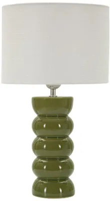 Produktbild von Mauro Ferretti Tischleuchte Torr Grün Weiß Ø 25x46 cm E27 40W