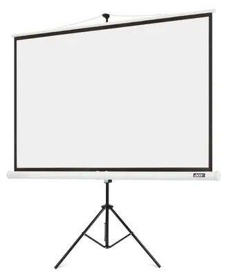 Produktbild von Acer T82-W01MW, Manuell, 2,1 m (82.5"), 174 cm, 109 cm, 16:10, Weiß