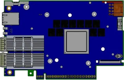 Produktbild von NVIDIA BlueField-3 E-Series B3210E - Netzwerkadapter