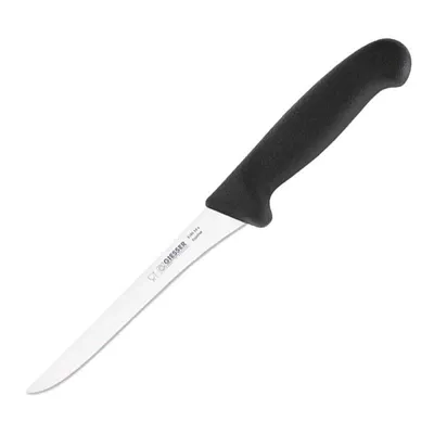 Obrázok produktu pre Vykosťovací nôž Giesser 16 cm - mäsiarsky nôž s pružnou čepeľou, ergonomická zelená rukoväť, ideálny na vykosťovanie mäsa a hydiny