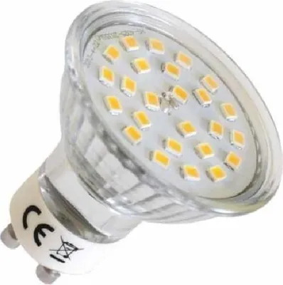 Obrázok produktu pre LED žiarovka - GU10, 3W, 3000K (teplá biela)