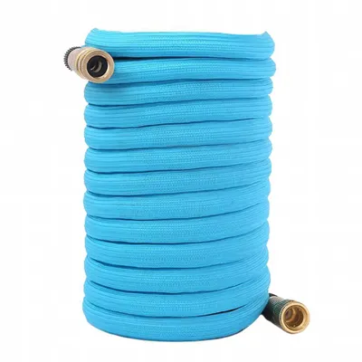 Produktbild von Flexibler Gartenschlauch 3,4-7,5 m, Anschlüsse 1/2" und 3/4",