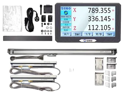 Obrázek produktu pro Digitální displej, dotyková obrazovka, vysoká přesnost, DRO-KA300-KA500-KA50