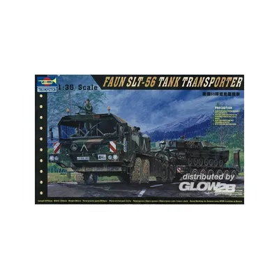 Produktbild von Trumpeter FAUN Elefant SLT-56 Panzer-Transporter 1:35, 00203
