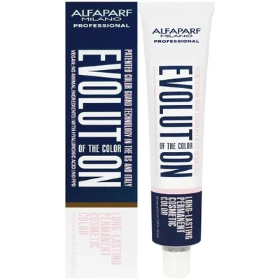 A product shot of hair dye packaging.