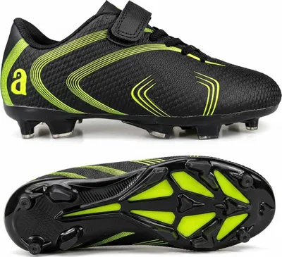 Produktbild von Nocken für Jungen, Kinderfußballschuhe in Schwarz Narendo Gr.31