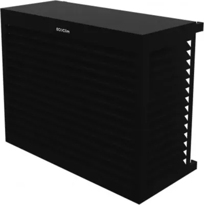 Produktbild von DECOCLIM Aluminium Schutzgehäuse RAL9005 Größe M, Innenmaße: H 835 x W 1050 x D 510-660 mm (Tiefe anpassbar)