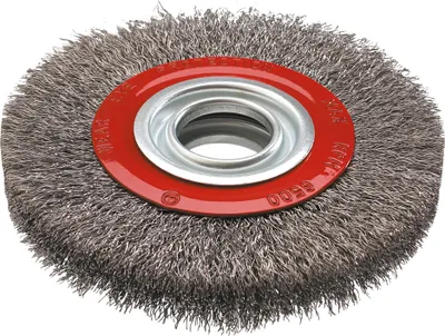 Productafbeelding van Draadborstel, 125 x 20 mm, roestvrij staal (INOX)
