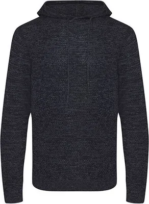 Immagine prodotto di Ecologie EA080 | Felpa con cappuccio Iguazu da donna / 70% cotone rigenerato - Colore: carbone/nero - Taglia: L