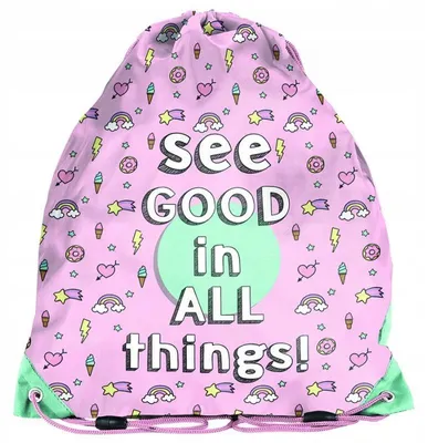 Produktbild von Paso Schuhbeutel für Kinder Rosa Mint
