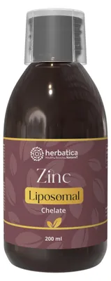 Obrázek produktu pro Lipozomální Zinek Chelát - 200 ml - Herbatica