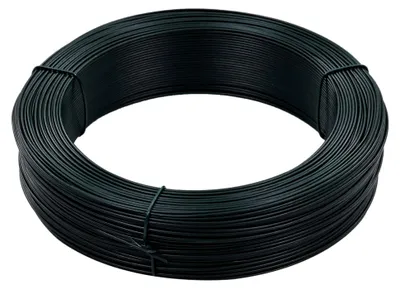 Produktbild von Zaunbindedraht 250 m 1,6/2,5 mm Stahl in schwärzlich-grün