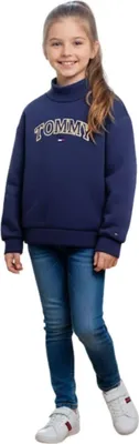 Zdjęcie produktu dla Bluza Tommy Hilfiger dla dziewczynek, kolor granatowy, rozmiar 128