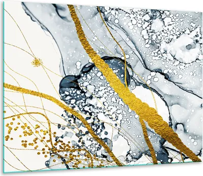 Obrázek produktu pro Kryt varné desky Kryt sklokeramické varné desky Splashback Glass 60x52cm Marble