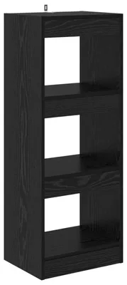 Image de Étagère vidaXL noire 37 x 30 x 103 cm en aggloméré