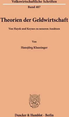 Produktbild von Theorien der Geldwirtschaft.