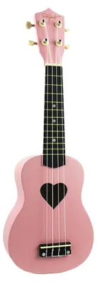 Zdjęcie produktu dla Różowa Ukulele 21 cali Mini Gitara