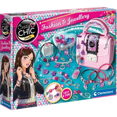 Obrázok produktu pre Clementoni THE JEWELLERY WORKSHOP, Detská súprava na módny dizajn, 7 rok / roky, Viacfarebný